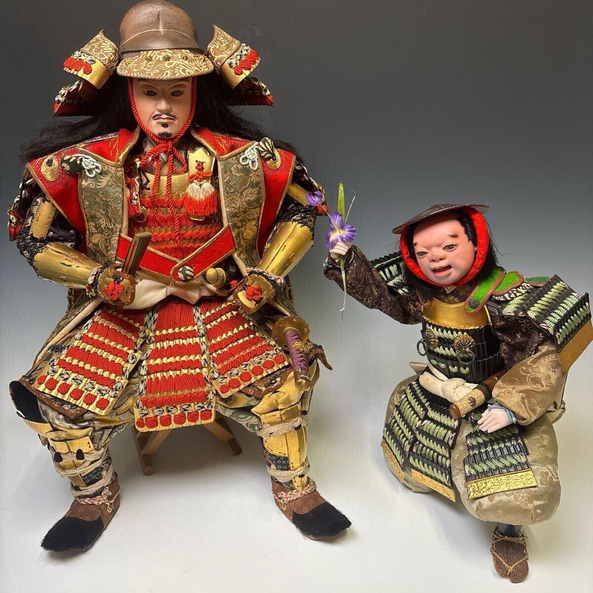 ○五月人形 武者人形 大将と家来 陣羽織太閤 端午の節句 (五月 ○五月人形 武者人形 大将と家来 陣羽織太閤 端午の節句 (五月