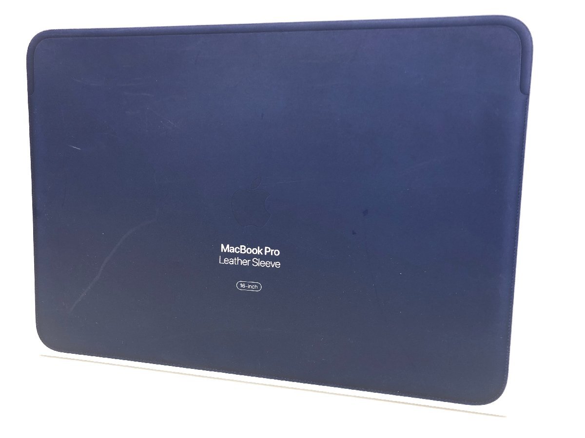 極美品 Apple アップル MacBook Pro 16インチ用 レザースリーブ 極美品 Apple アップル MacBook Pro 16インチ用 レザースリーブ
