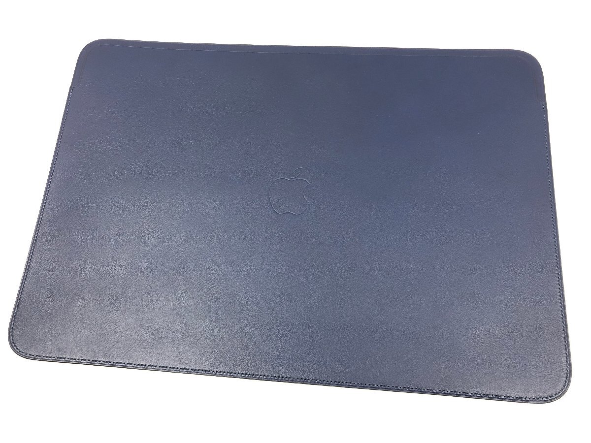 極美品 Apple アップル MacBook Pro 16インチ用 レザースリーブ 極美品 Apple アップル MacBook Pro 16インチ用 レザースリーブ