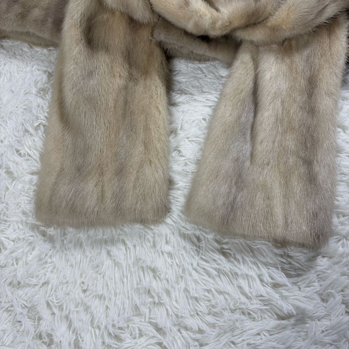 サファイアミンク MINK 本毛皮 リアルファー ロングコート 身丈 サファイアミンク MINK 本毛皮 リアルファー ロングコート 身丈