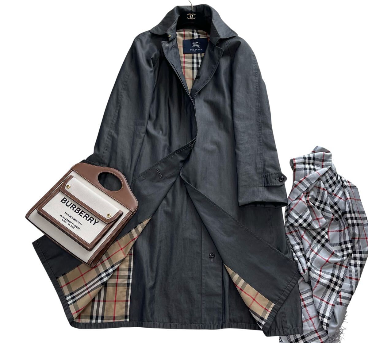 美品 バーバリー BURBERRY バーバリーロンドン ステンカラー 美品 バーバリー BURBERRY バーバリーロンドン ステンカラー