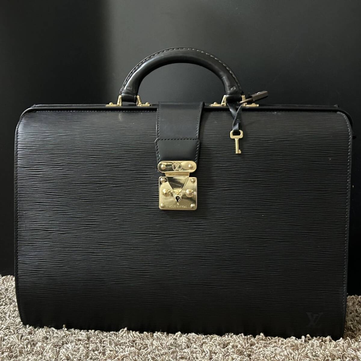 【LOUIS VUITTON】フェルモワール ドクターズバッグ*ビジネス 1円~【極美品】ルイヴィトン LOUIS VUITTON ビジネスバッグ