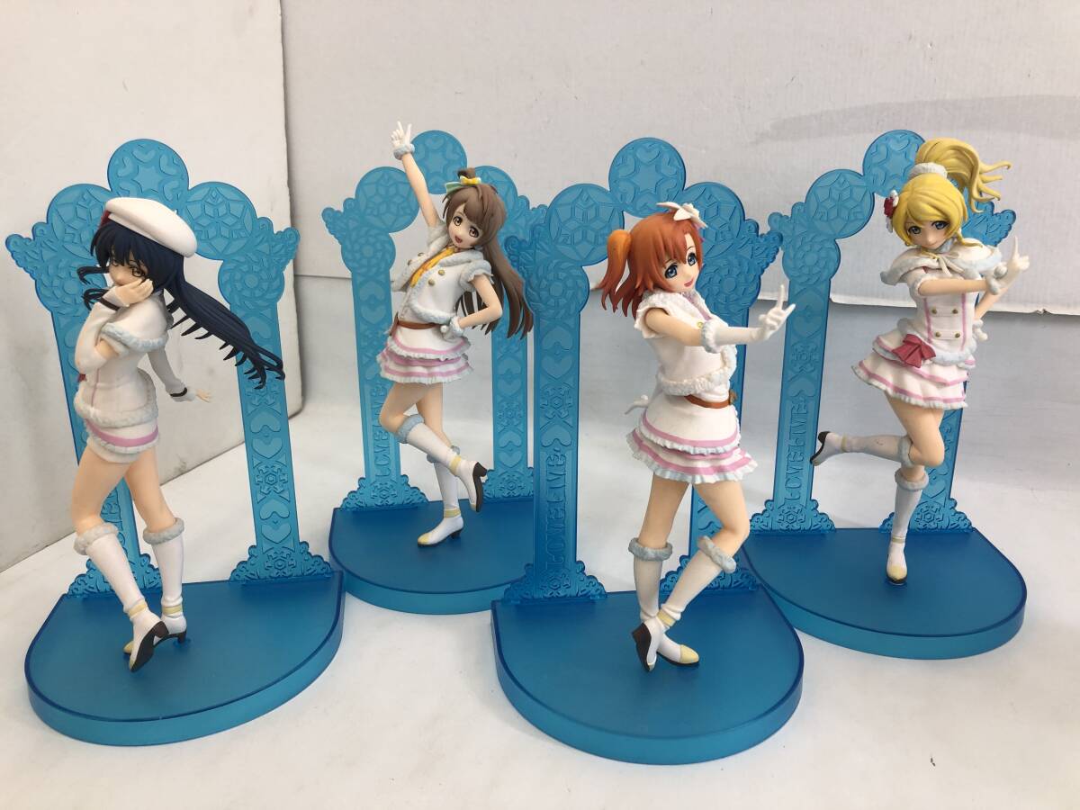T250326-06O/ 美少女プライズフィギュアセット μ's (Snow T250326-06O/ 美少女プライズフィギュアセット μ's (Snow