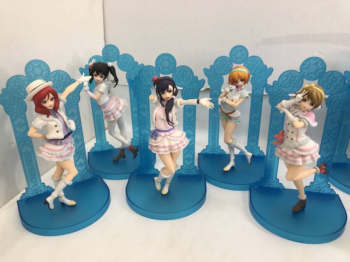 T250326-06O/ 美少女プライズフィギュアセット μ's (Snow T250326-06O/ 美少女プライズフィギュアセット μ's (Snow