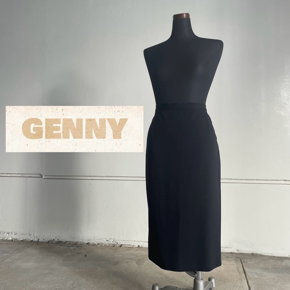GENNY ジェニー ブラック タイトスカート ITL44 C