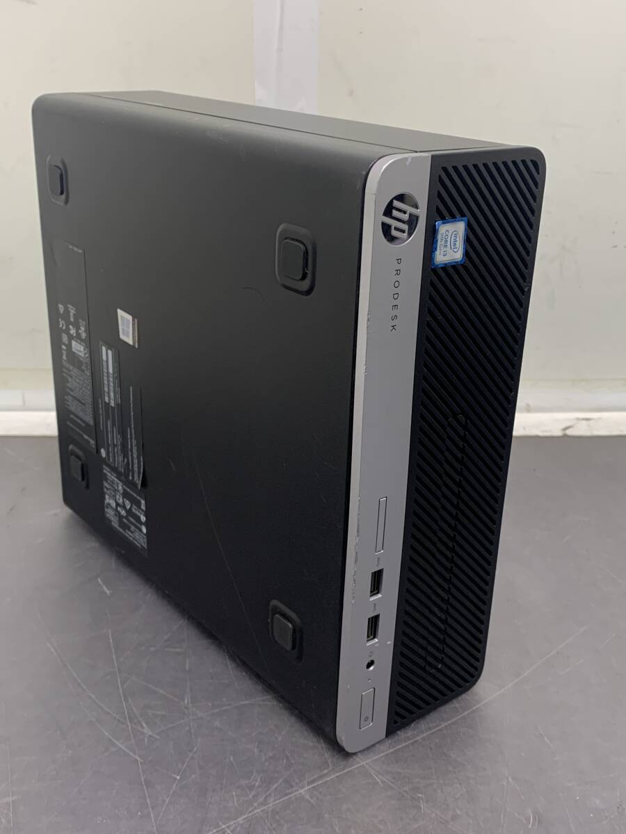 308 ● HP ProDesk 400 G6 SFF ● Core i3 9100 3.6GHz/SSD 256GB/HDD 1TB/wi-fi/Windows11 動作品