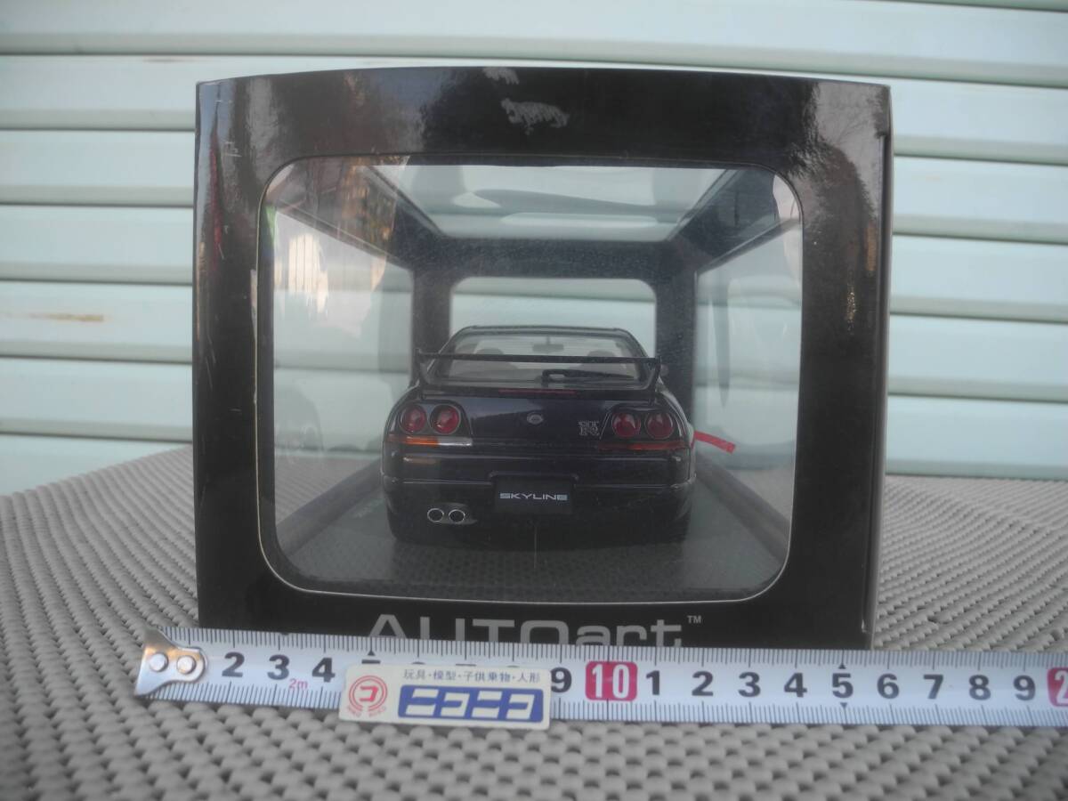 [ новый товар нераспечатанный ] Auto Art Ниссан Skyline GTR R33 V-Spec 1/18 Autoart Nissan Gtr R33