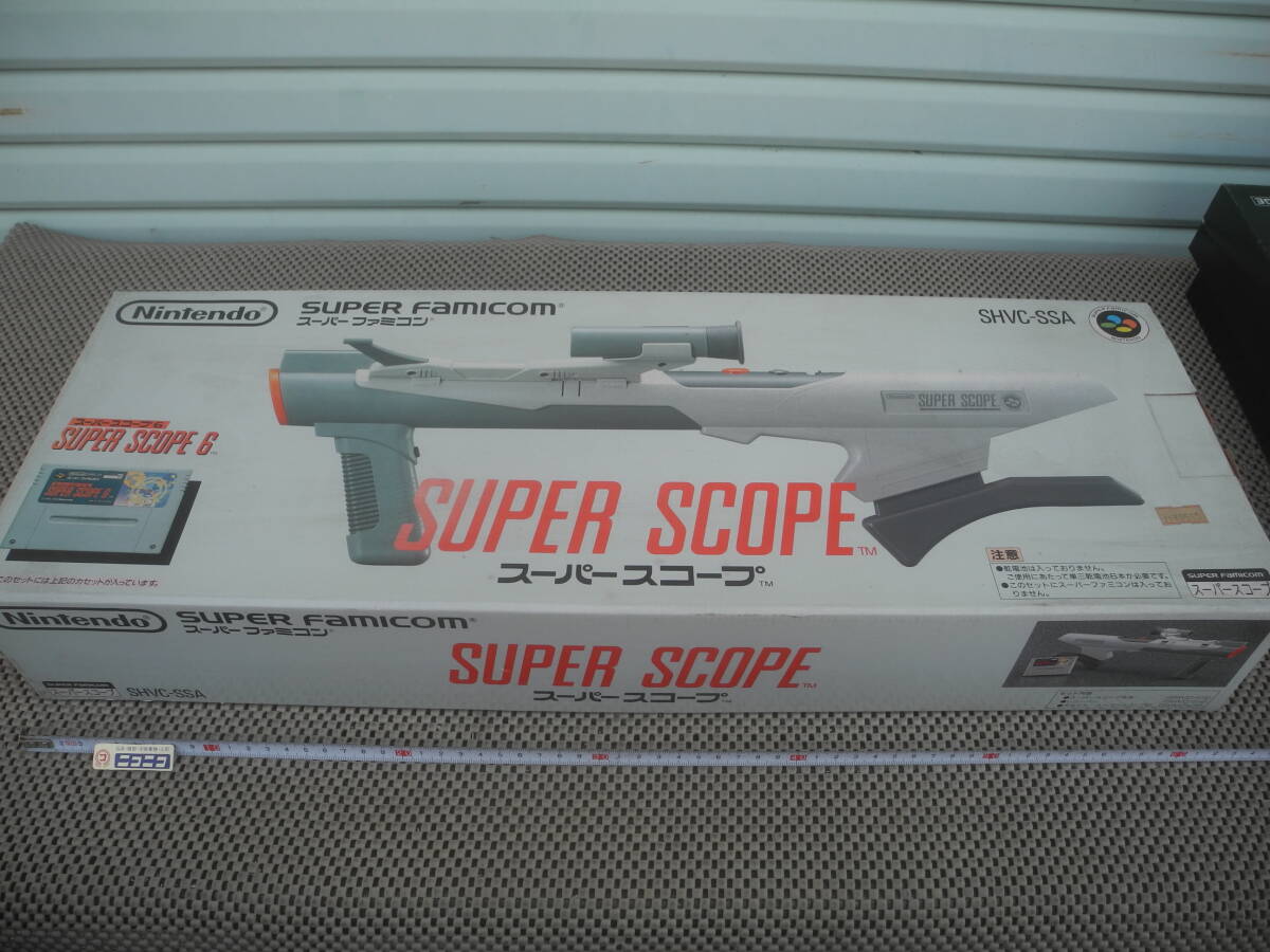 [ новый товар нераспечатанный ] nintendo Nintendo Nintendo Super Famicon Super Famicom SUPER SCOPE SHVC-SSA super scope 6