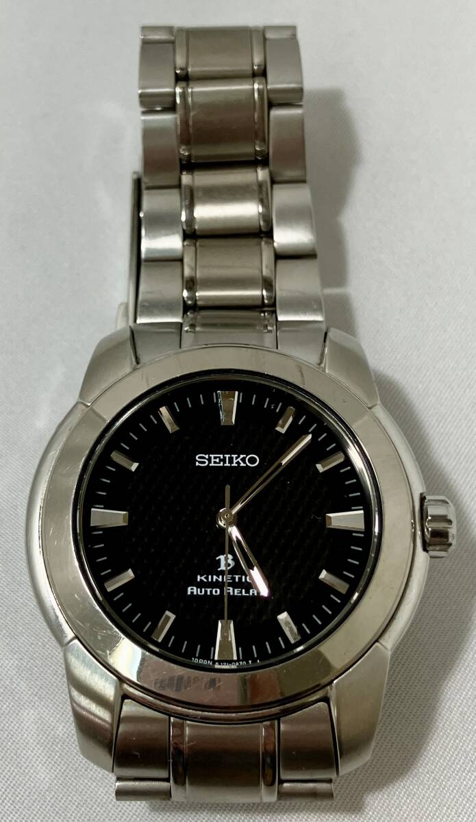 SEIKO KINETIC AUTO RELAY 5J21-0A80 セイコー ブライツ SEIKO KINETIC AUTO RELAY 5J21-0A80 セイコー ブライツ