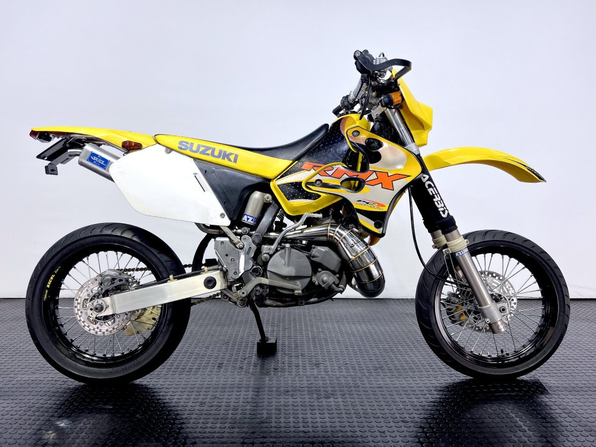 希少最終型モタード仕様 SUZUKI RMX250S-2 [SJ14A/W] 6,552km