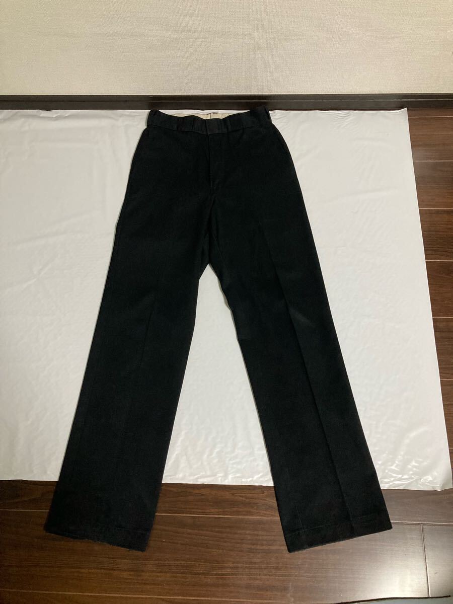 80s USA製 ディッキーズ Dickies 874 ワークパンツ 黒 W30 80s USA製 ディッキーズ Dickies 874 ワークパンツ 黒 W30