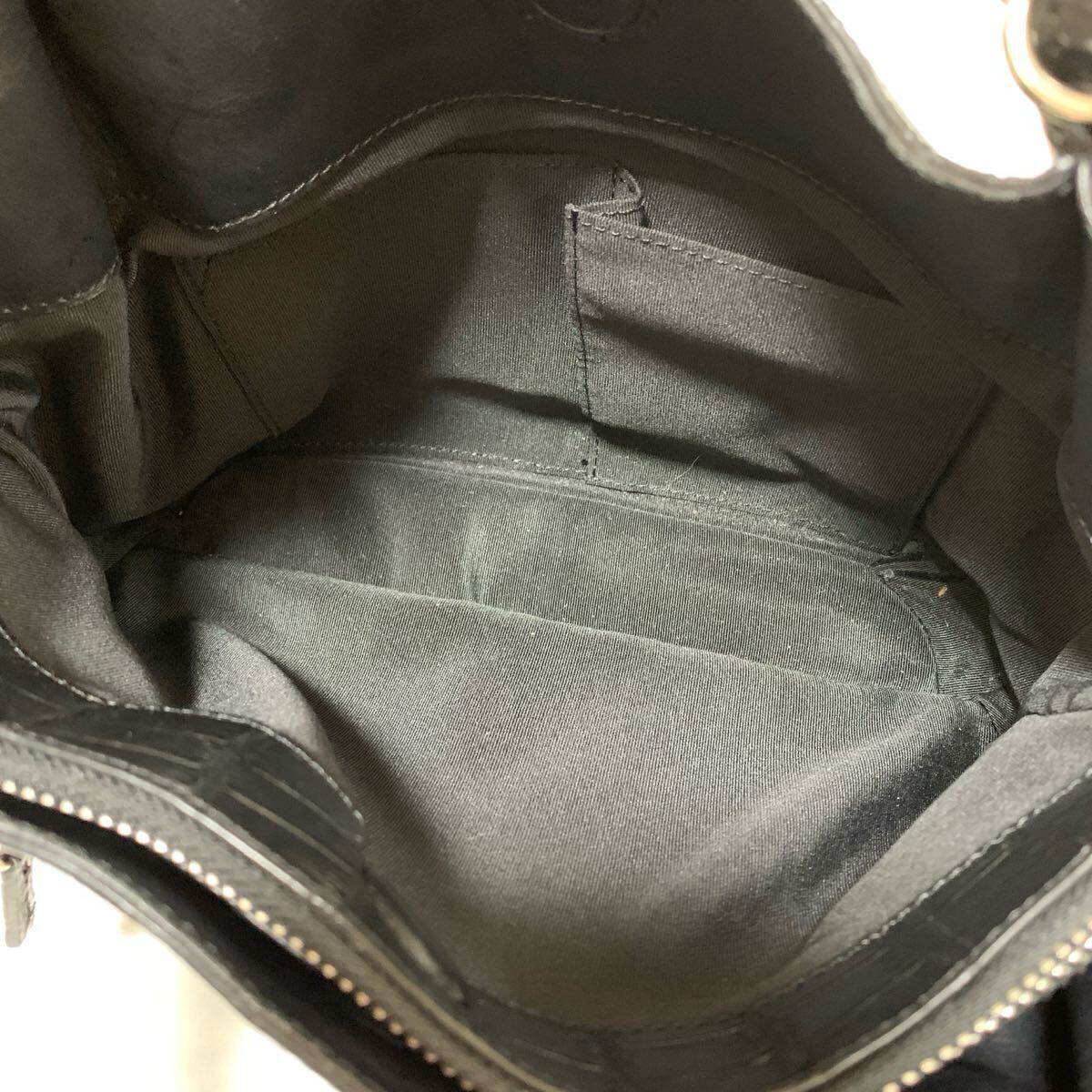 極美品 マット スモール クロコダイル ポロサス センター取り 極美品 マット スモール クロコダイル ポロサス センター取り