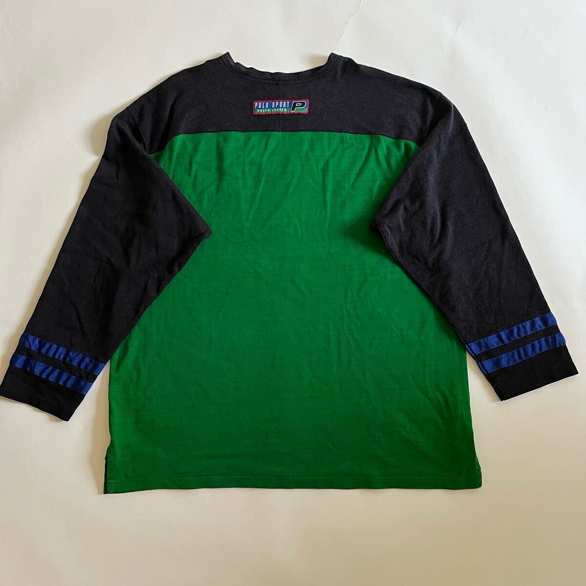90s POLO SPORT ラルフローレン ポロスポーツ フットボールT 90s POLO SPORT ラルフローレン ポロスポーツ フットボールT