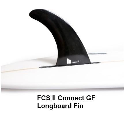 送料無料▲FCS II Connect GF Longboard Fin 8　(新品