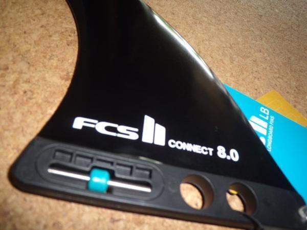 送料無料▲FCS II Connect GF Longboard Fin 8　(新品