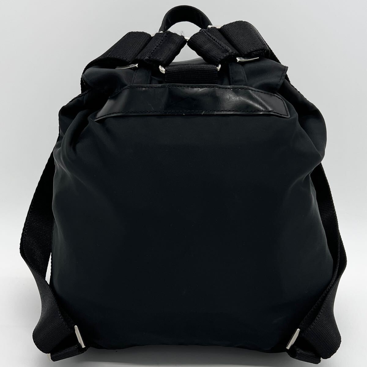 美品】 PRADA プラダ バックパック リュックサック ダブル 美品】 PRADA プラダ バックパック リュックサック ダブル