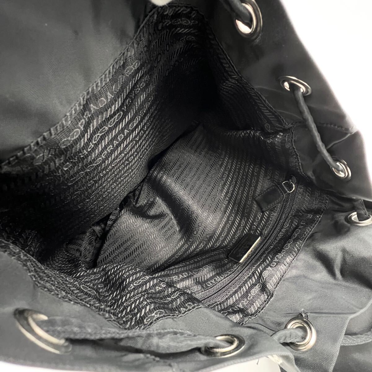 美品】 PRADA プラダ バックパック リュックサック ダブル 美品】 PRADA プラダ バックパック リュックサック ダブル
