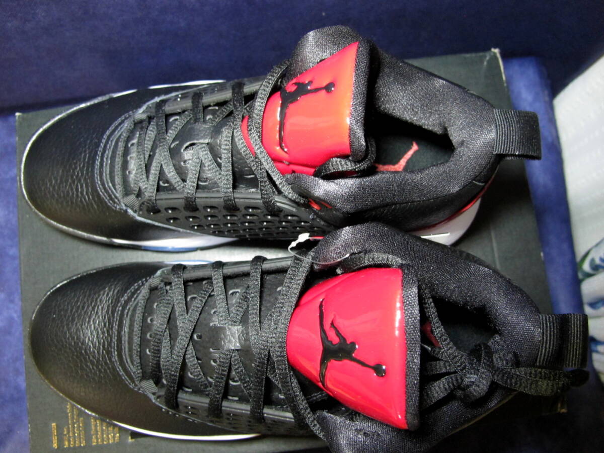 新品 NIKE JORDAN MAXIN 200 / ジョーダン マックスイン 200 26.0cm 黒×赤×白 ブルズカラー CD6107-016 天然皮革