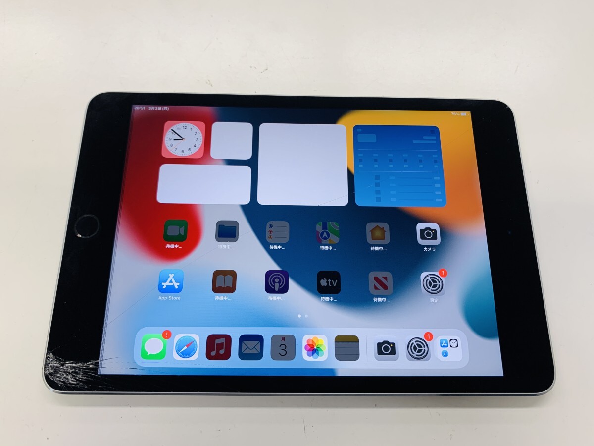 ★送料無料★ジャンク★WiFi★A1538 iPad mini 4 32GB★グレイ★0015270006280★SYS★03/04