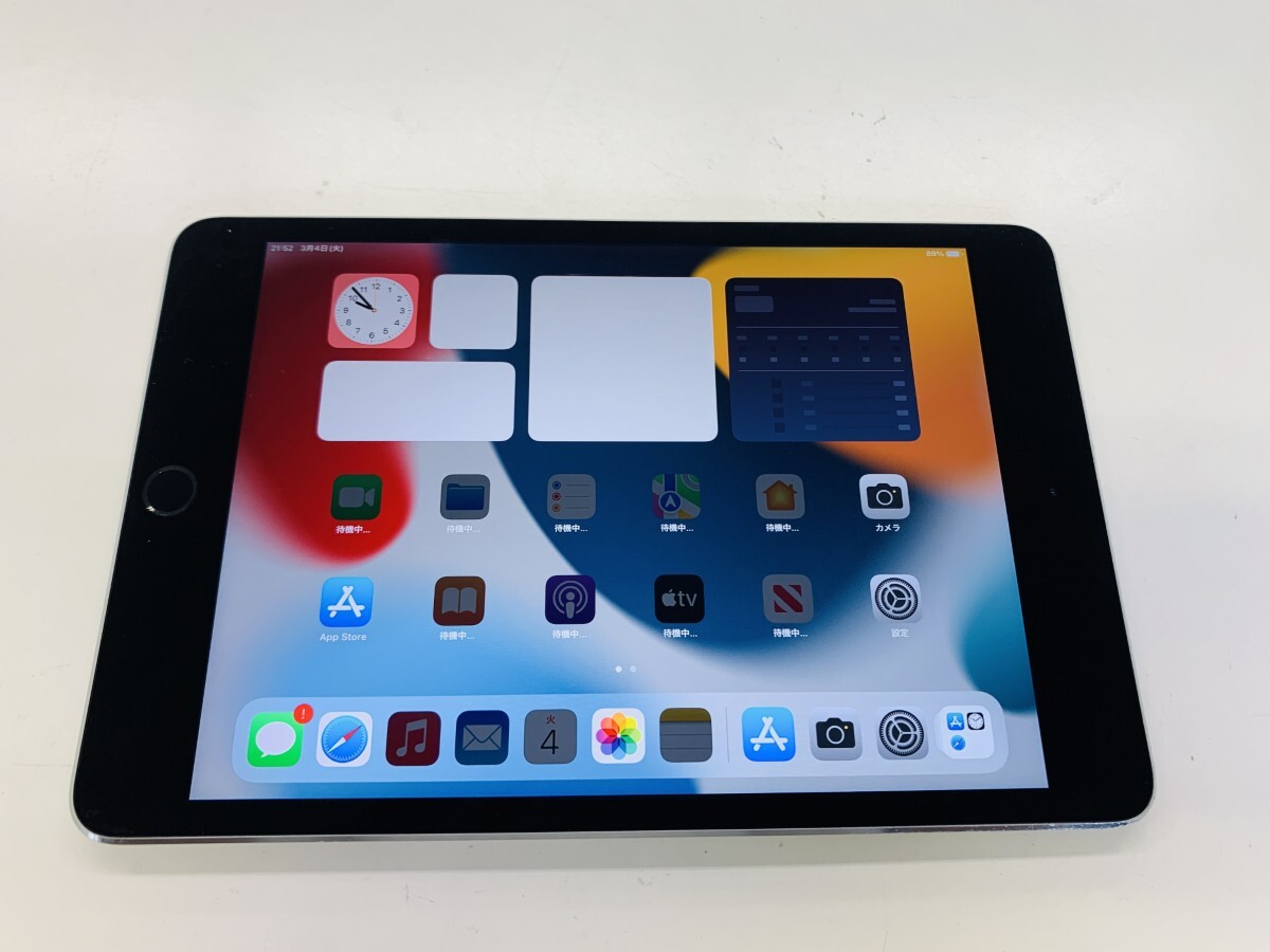 ★送料無料★WiFi★A1538 iPad mini 4 32GB★グレイ★0015270006425★SYS★03/05