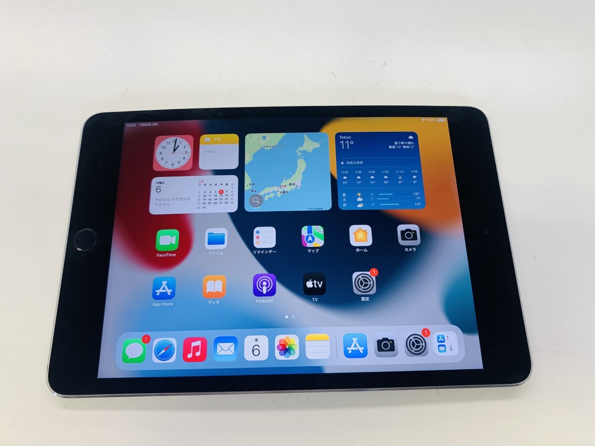 ★送料無料★ジャンク★WiFi★A1538 iPad mini 4 32GB★グレイ★0015270006800★SYS★03/06