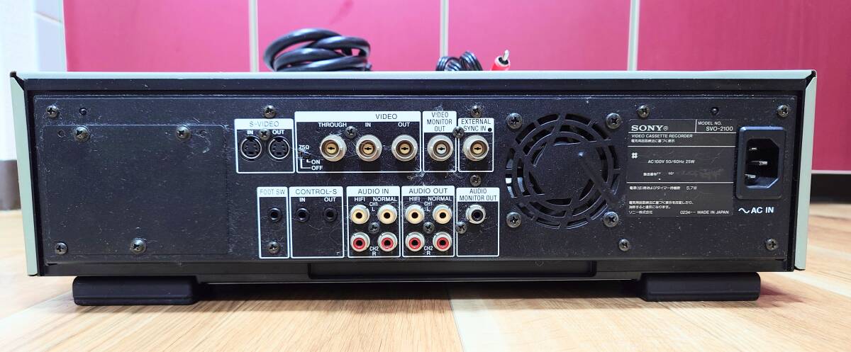☆【中古/動作品 】☆ SONY SVO-2100【ソニー/ビデオカセット ☆【中古/動作品 】☆ SONY SVO-2100【ソニー/ビデオカセット