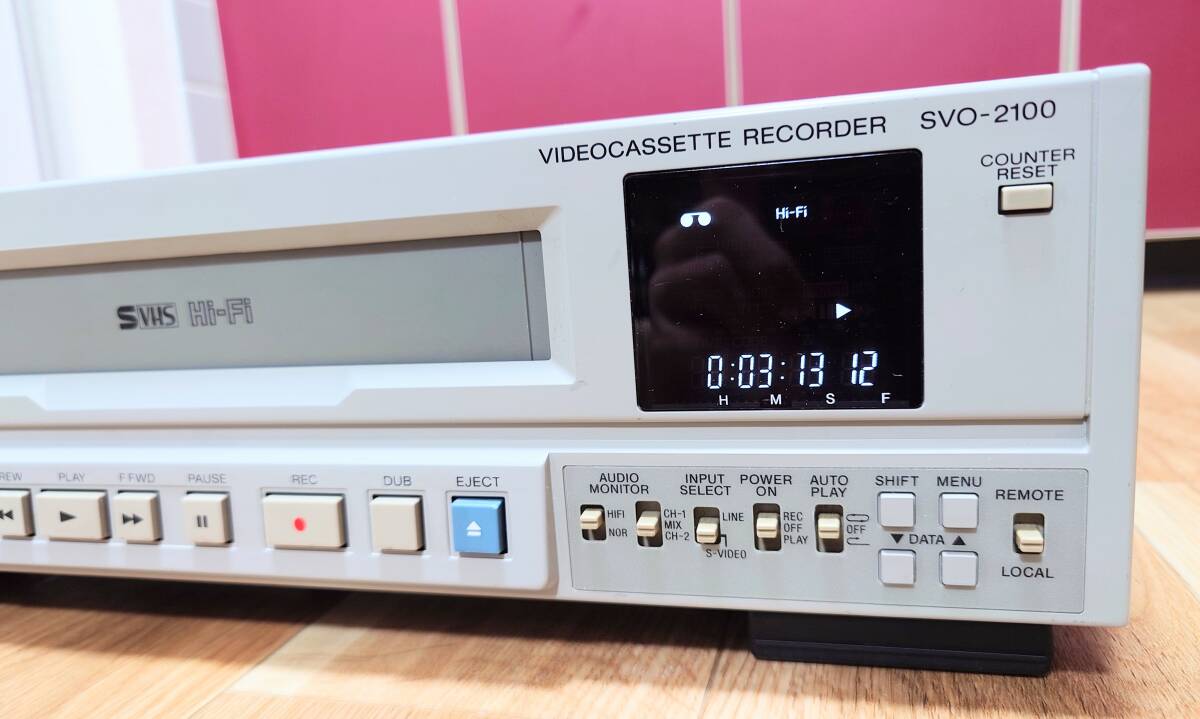 ☆【中古/動作品 】☆ SONY SVO-2100【ソニー/ビデオカセット ☆【中古/動作品 】☆ SONY SVO-2100【ソニー/ビデオカセット