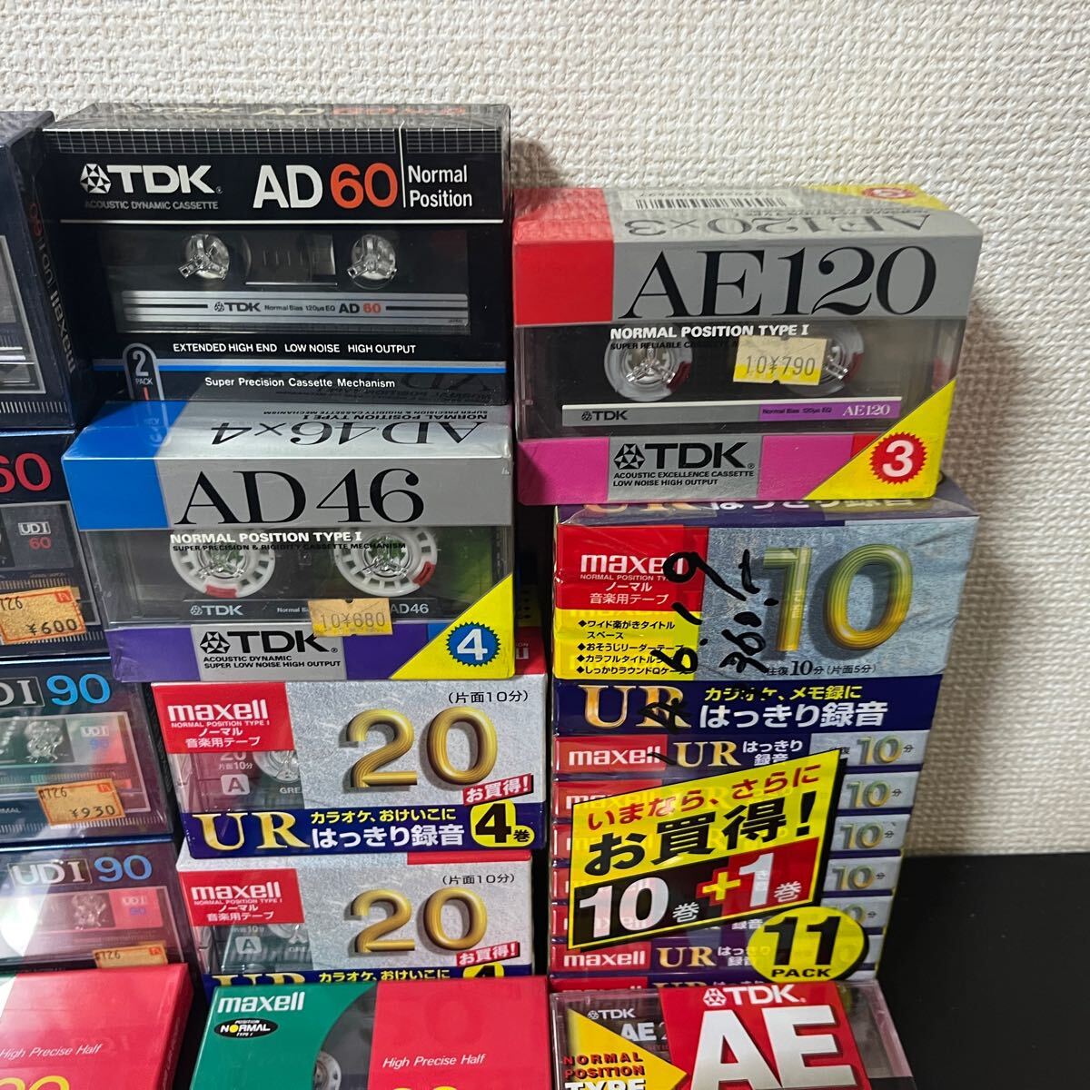 未使用 未開封 SONY TDK maxell カセットテープ 大量 54本セット 未使用 未開封 SONY TDK maxell カセットテープ 大量 54本セット