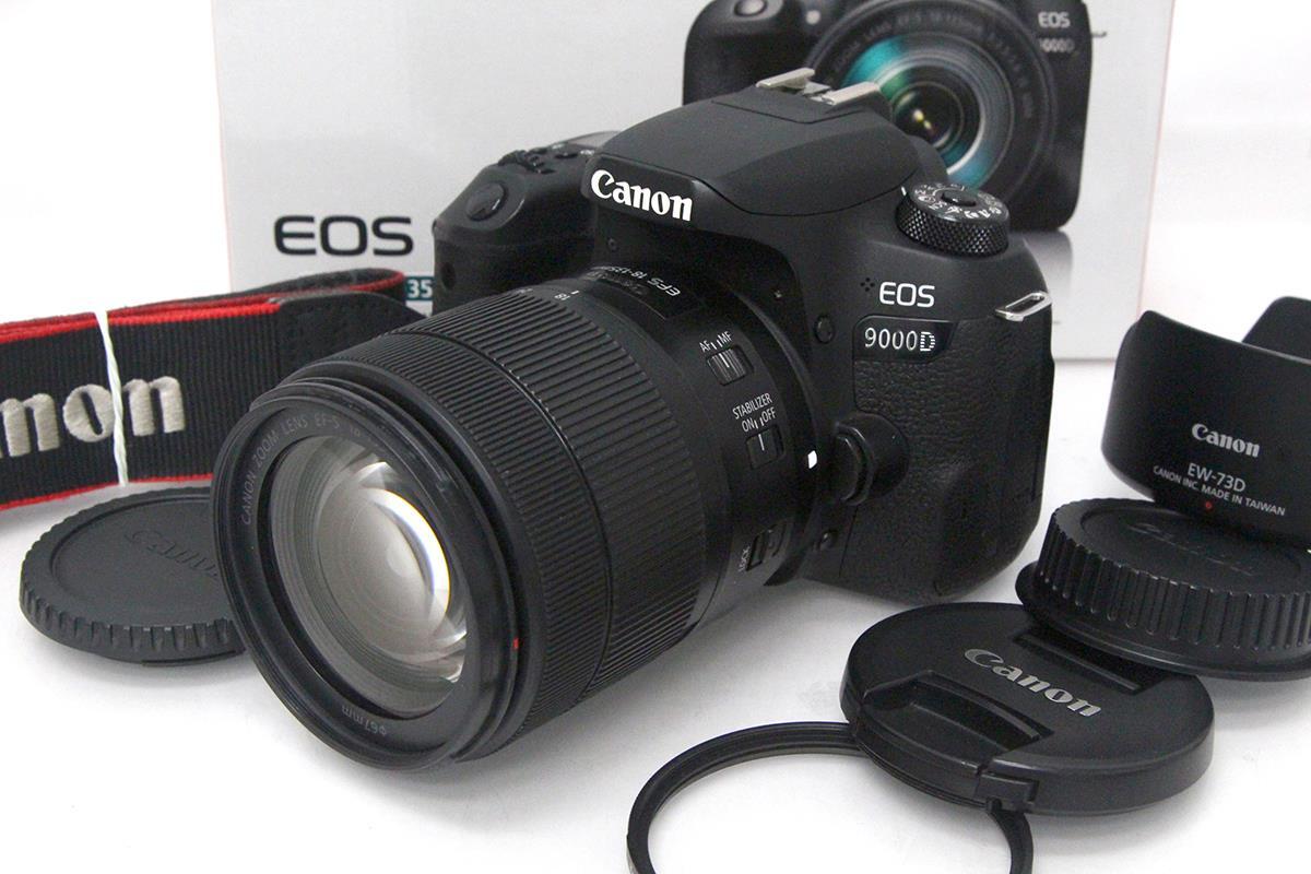 【全額返金保証】並品|キヤノン EOS 9000D EF-S18-135 IS USM レンズキット CA01-A9294-3Z3 キヤノン