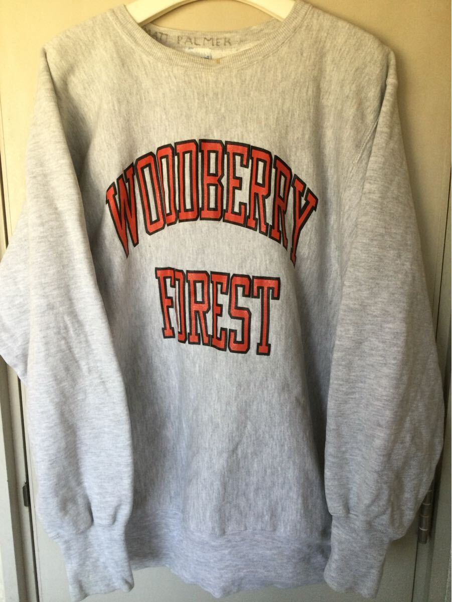 良好◎90's チャンピオン Champion リバースウィーブ REVERSE WEAVE スウェットシャツ USA製Size XL/検80'sヴィンテージスウェットシャツ
