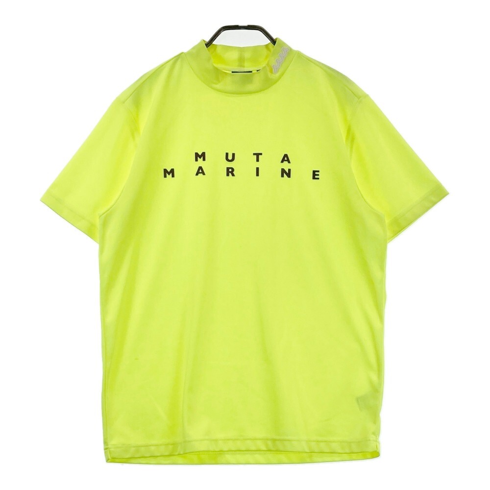 ムータマリン 半袖モックネック Lサイズ イエロー Yahoo!オークション - MUTA MARINE ムータマリン モックネック