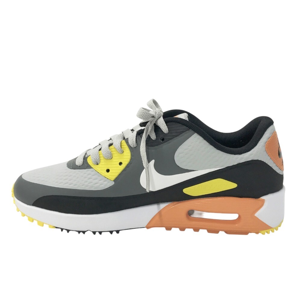 [ прекрасный товар ]NIKE GOLF Nike Golf CU9978-012 шиповки отсутствует туфли для гольфа AIR MAX 90 G серый серия 24.0cm [240101407066] Golf одежда 