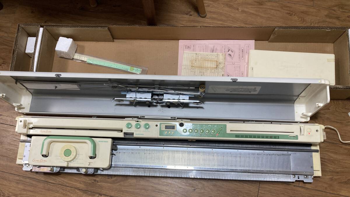 SILVER REED シルバーリード SK562 マイコン編機 amam アムアム SILVER REED シルバーリード SK562 マイコン編機 amam アムアム