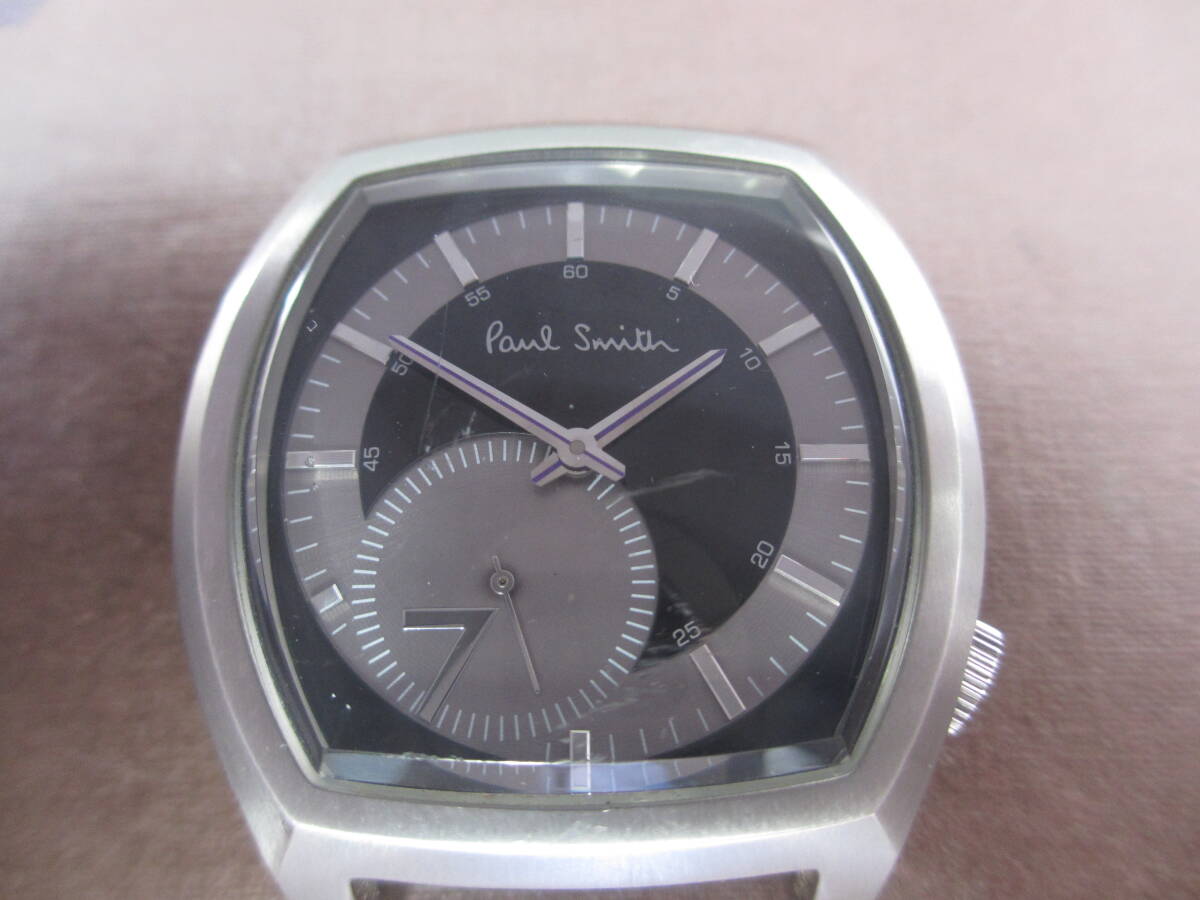 電池交換済】Paul Smith ポールスミス 腕時計 ドライバーズ