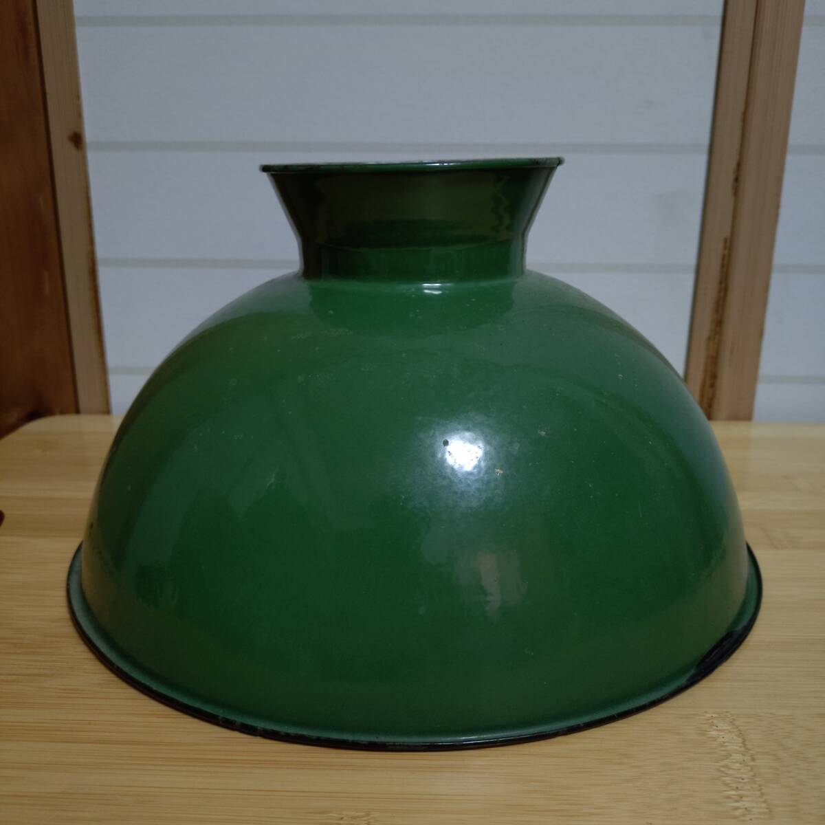 コールマン 334 テーブルランプ等用 エナメルシェード 琺瑯 CQランプ等