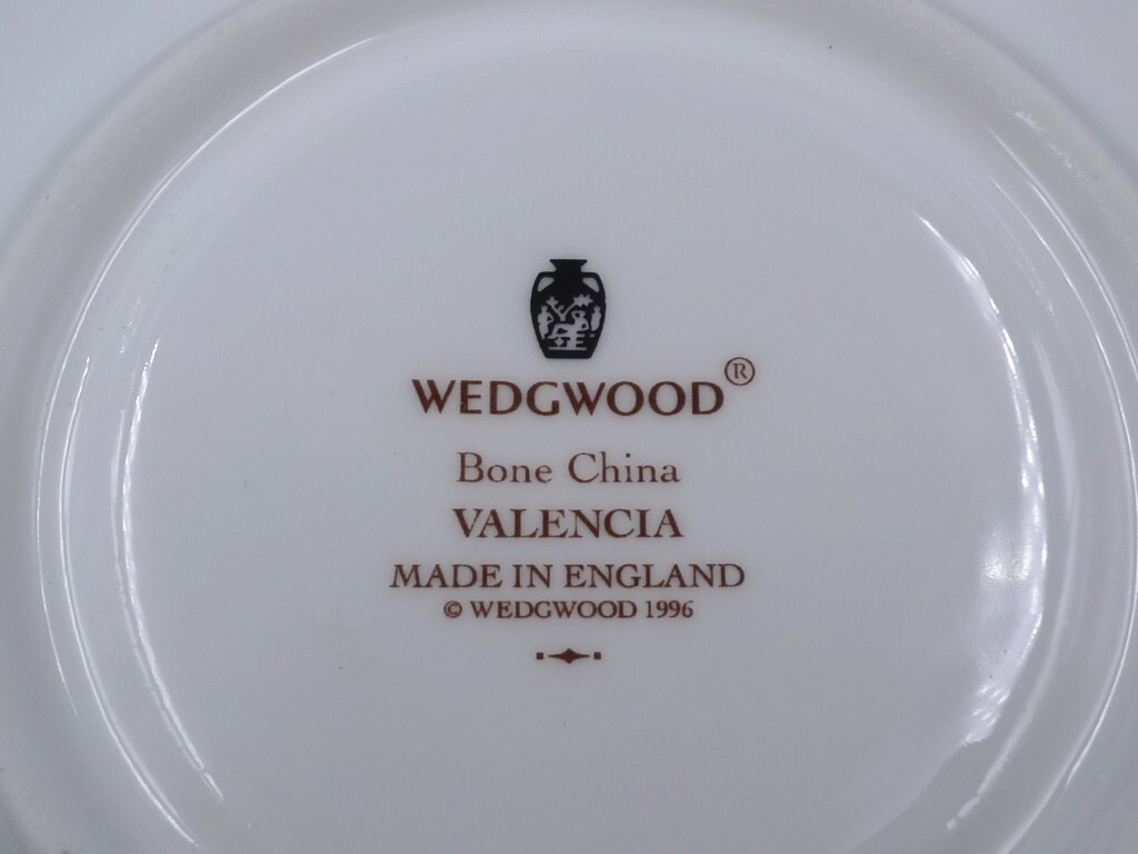 希少 廃盤品 1996年 ウェッジウッド WEDGWOOD バレンシア ティー 希少 廃盤品 1996年 ウェッジウッド WEDGWOOD バレンシア ティー