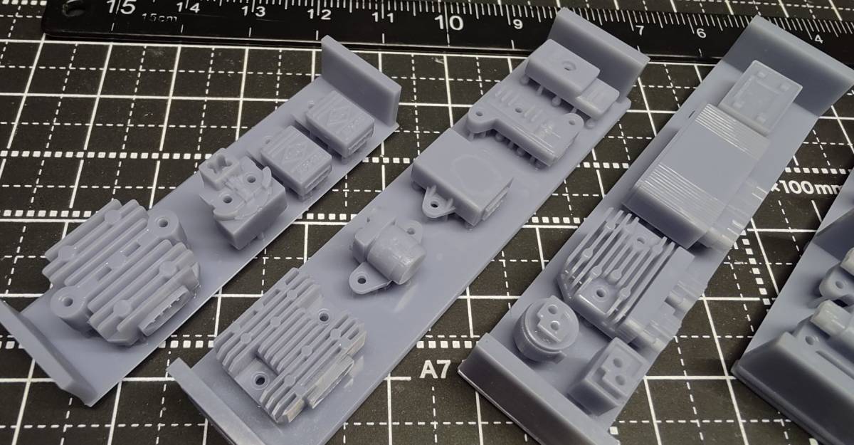 1/6 3D resin CB GSX электрический детали комплект h