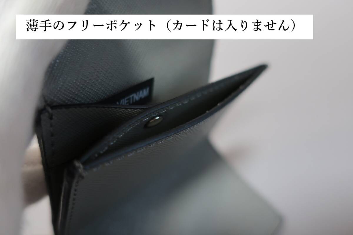 新品 最高級 クロコダイル １つあればとっても便利なミニ財(cái)布 三つ折り ミニ財(cái)布　RDOC191 マットブラック(BK)　２