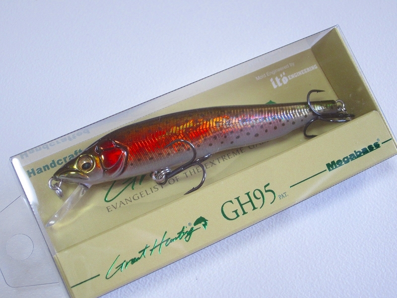 メガバス　GH95　限定ワイルドトラウトカラー　GGワイルドレインボー　WILD RAINBOW　GREAT HUNTING　グレートハンティング　megabass　110
