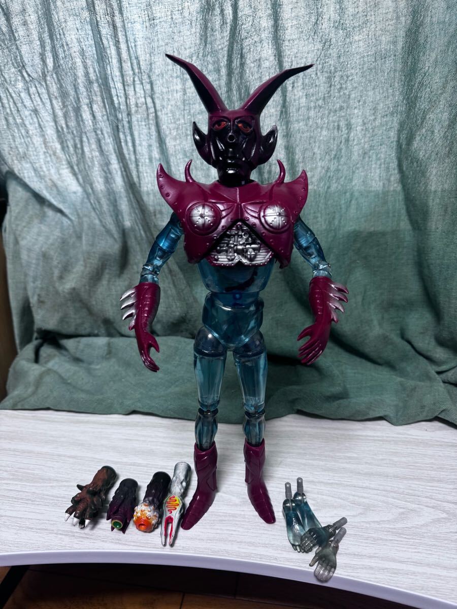 キングワルダー ブルー サタンキング ソフビ 昭和 旧タカラ 変身 キングワルダー ブルー サタンキング ソフビ 昭和 旧タカラ 変身