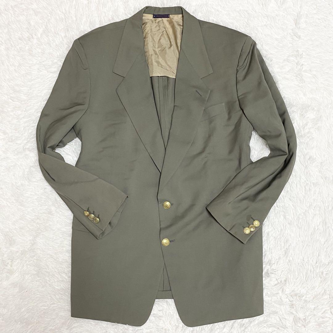 C47 GIVENCHY ジバンシー テーラードジャケット カーキ 52表記 C47 GIVENCHY ジバンシー テーラードジャケット カーキ 52表記