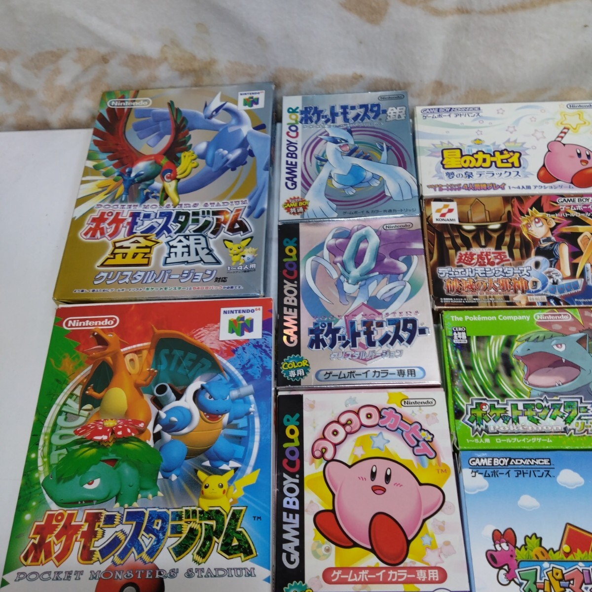 ファミコン ゲームボーイ 空箱 取り扱い説明書付き まとめ売り 8