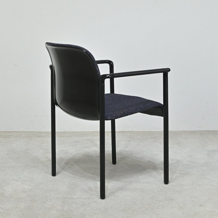 アメリカ Herman Miller “El101” スタッキングチェア 80年代ヴィンテージ c/ポストモダン イームズ Knoll ヴィトラ ソットサス 倉俁史朗