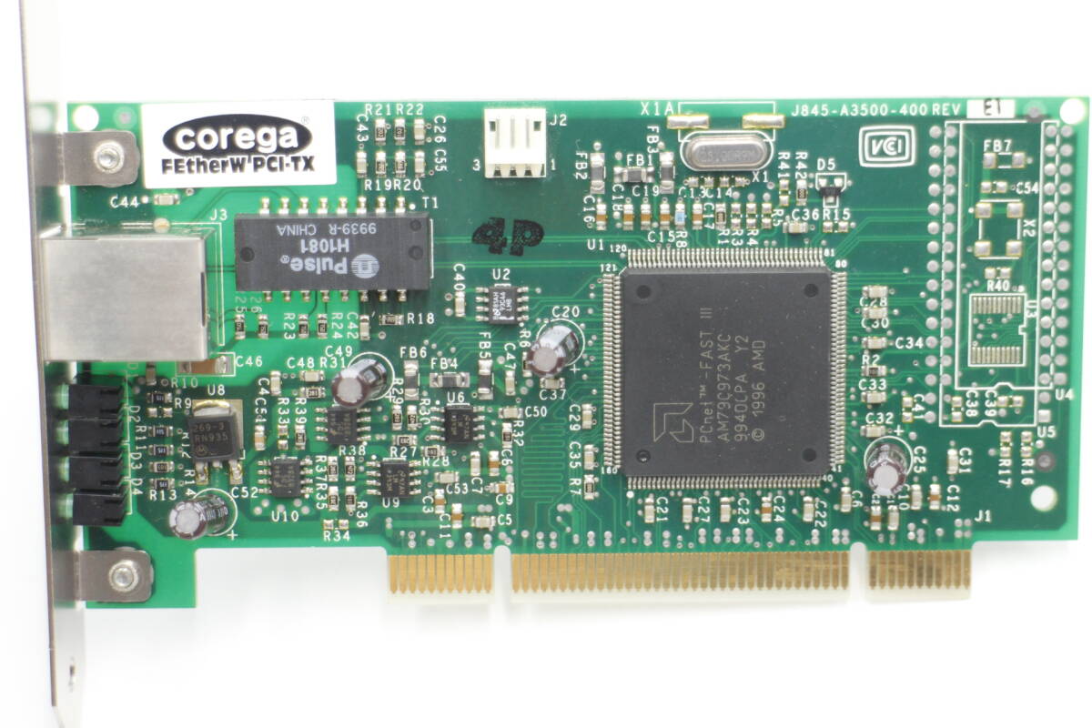 [S-TN 1743] COREGA FEtherW PCI-TX J845-A3500-400 REV