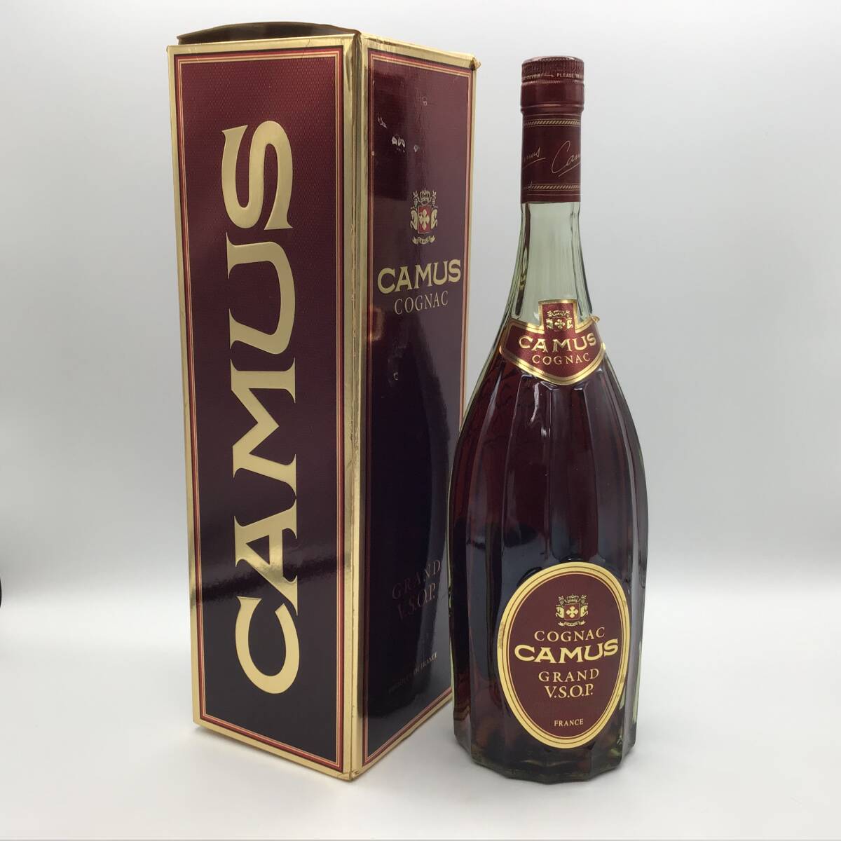8492 美品 未開栓 CAMUS GRAND VSOP カミュ COGNAC コニャック 8492 美品 未開栓 CAMUS GRAND VSOP カミュ COGNAC コニャック