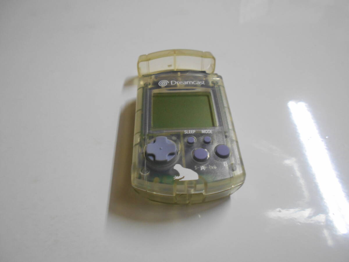 清掃動(dòng)作品 SEAMAN ビジュアルメモリー1個(gè) シーマン HKT-7000 キャップ付き DC ドリキャス ドリームキャスト セガ SEGA DreamCast