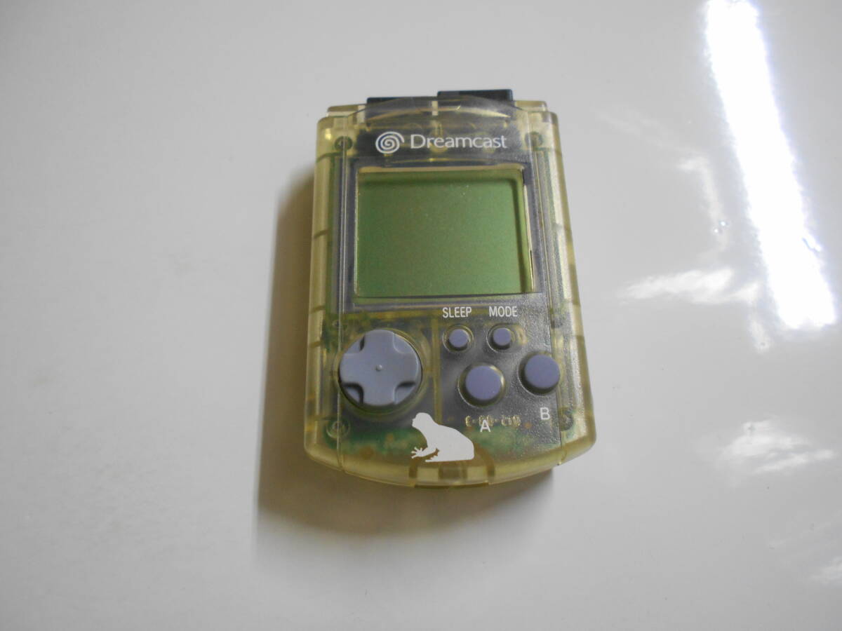 清掃動作品 SEAMAN ビジュアルメモリー1個 シーマン HKT-7000 DC ドリキャス ドリームキャスト セガ SEGA DreamCast b