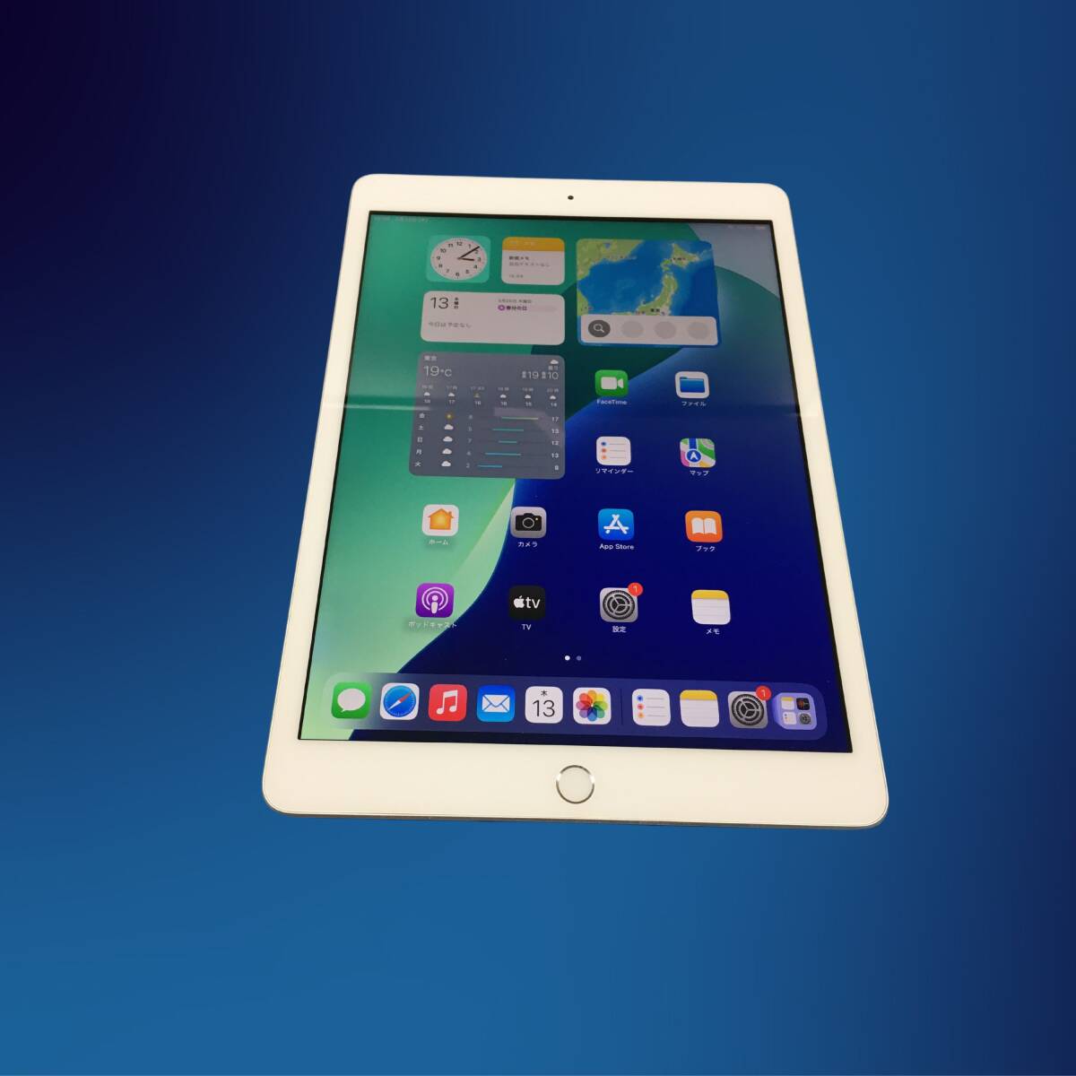 iPad 第6世代 Wi-Fi 128GB シルバー 電池/ボタン訳あり