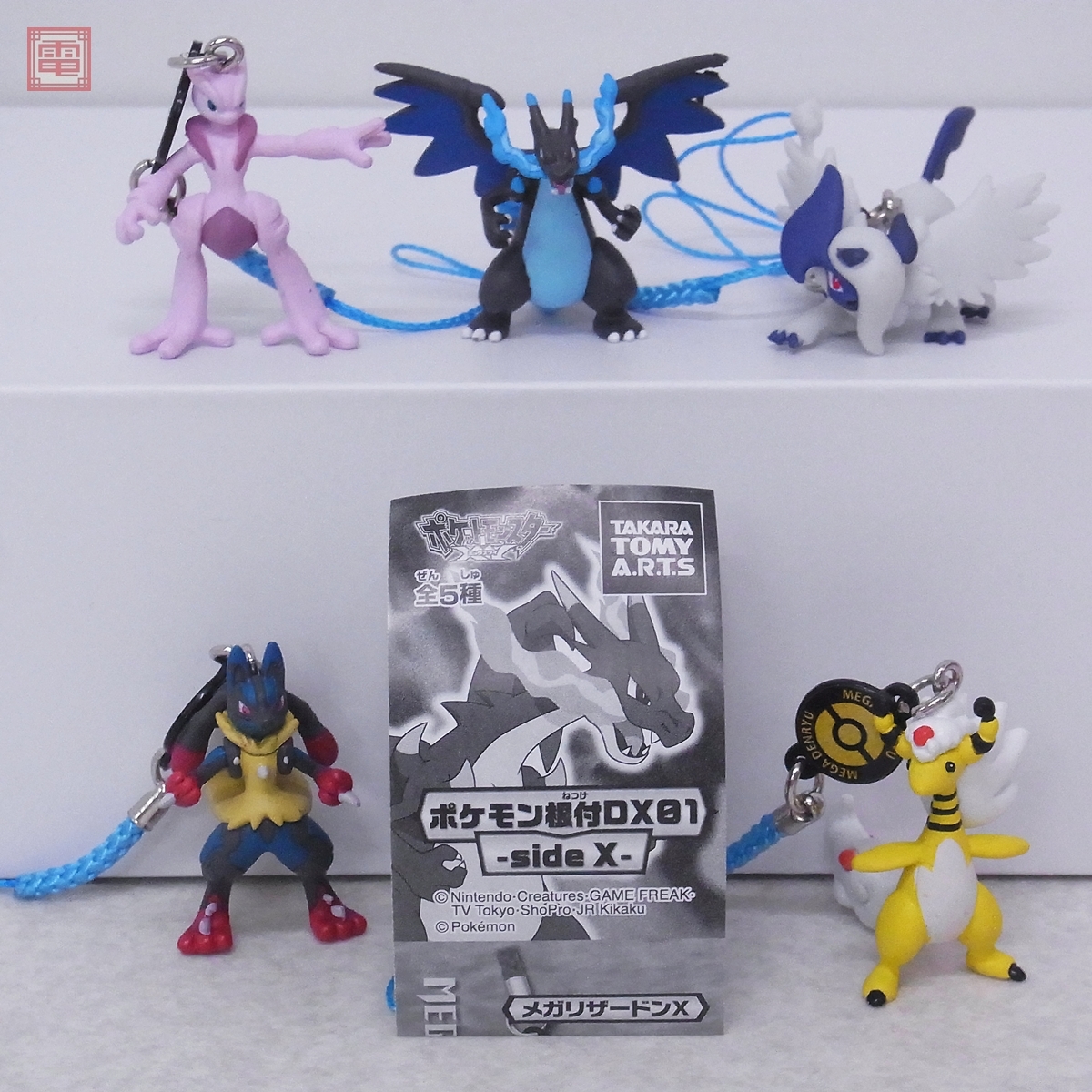 ポケモン根付DX01 side X 全5種セット ポケットモンスター ポケモン根付DX01 side X 全5種セット ポケットモンスター