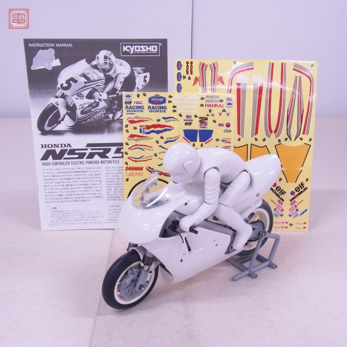 京商 1/8 電動RC ハングオンレーサー ホンダ NSR500 KYOSHO 京商 1/8 電動RC ハングオンレーサー ホンダ NSR500 KYOSHO
